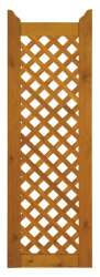 Zaunserie "Havanna" Anschlusselement, links (90 x 180/110 cm) Larche geölt