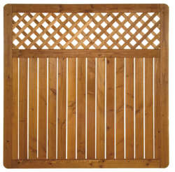 Zaunserie "Sylt" Zwischenstück (60 x 180 cm) Dougl. geölt