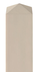 Holz-Pfosten 190cm - tabak