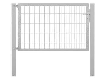 Doppelstabmatten-Einzeltor-Flexo, 8/6/8, feuerverzinkt, Breite 150 x Höhe 100cm