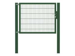 Doppelstabmatten-Einzeltor-Flexo, 8/6/8, gr&uuml;n, Breite 150 x H&ouml;he 120cm