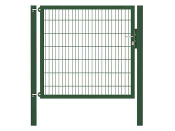 Doppelstabmatten-Einzeltor-Flexo, 8/6/8, grün, Breite 150 x Höhe 140cm