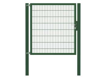 Doppelstabmatten-Einzeltor-Flexo, 8/6/8, grün, Breite 150 x Höhe 160cm
