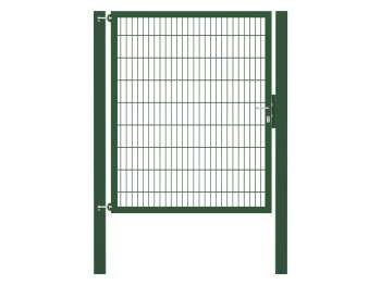 Doppelstabmatten-Einzeltor-Flexo, 8/6/8, grün, Breite 150 x Höhe 180cm