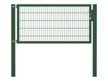 Doppelstabmatten-Einzeltor-Flexo, 8/6/8, grün, Breite 200 x Höhe 100cm