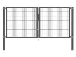 Doppelstabmatten-Doppeltor-Flexo, 8/6/8, anthrazit,...