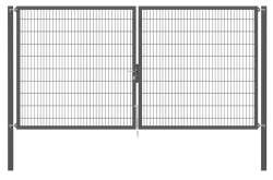 Doppelstabmatten-Doppeltor-Flexo, 8/6/8, anthrazit,...