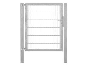 Doppelstabmatten-Einzeltor-Flexo, 8/6/8, feuerverzinkt, Breite 100 x Höhe 120cm