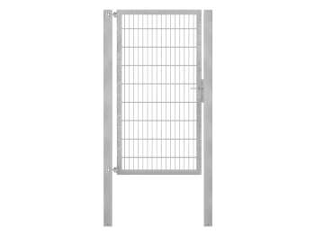 Doppelstabmatten-Einzeltor-Flexo, 8/6/8, feuerverzinkt, Breite 100 x Höhe 180cm