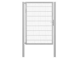 Doppelstabmatten-Einzeltor-Flexo, 8/6/8, feuerverzinkt, Breite 125 x Höhe 180cm