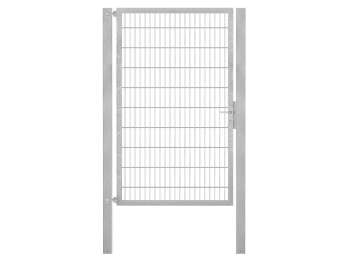 Doppelstabmatten-Einzeltor-Flexo, 8/6/8, feuerverzinkt, Breite 125 x Höhe 200cm
