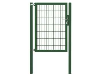 Doppelstabmatten-Einzeltor-Flexo, 8/6/8, grün, Breite 100 x Höhe 140cm
