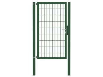 Doppelstabmatten-Einzeltor-Flexo, 8/6/8, grün, Breite 100 x Höhe 180cm