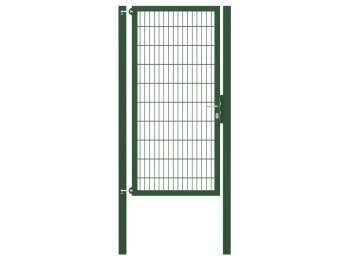 Doppelstabmatten-Einzeltor-Flexo, 8/6/8, grün, Breite 100 x Höhe 200cm