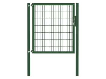 Doppelstabmatten-Einzeltor-Flexo, 8/6/8, grün, Breite 125 x Höhe 140cm