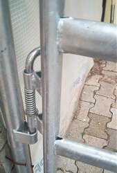 Weidepanel inkl. Tür -Höhe 140cm, Breite 300cm, 3 Quertraversen-