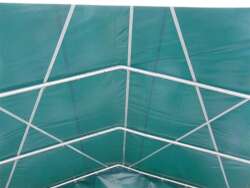 Dachkonstruktion ohne Plane und Panels 3m x 3m