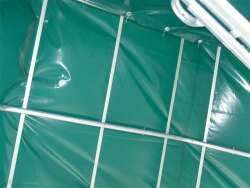 Dachkonstruktion ohne Plane und Panels 3m x 3m