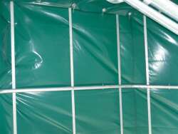 Dachkonstruktion ohne Plane und Panels 7,2m x 4m