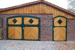 Growi&reg; Stalltor mit Bogen, 300 B x 280/300 H cm