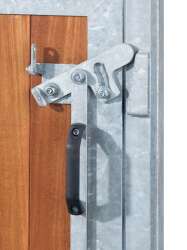 Growi® Stalltür 2-teilig, mit Drehfenster, 1200 mm B x 2215 mm H