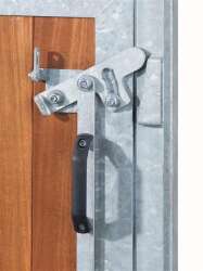 Growi® Stalltür 2-teilig, mit Drehfenster, 1200 mm B x 2215 mm H