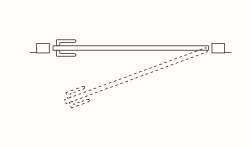 Growi&reg; Stallt&uuml;r 1-teilig, 1200 B x 2200 H mm