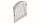 Growi® Dreh-Kippfenster mit Bogen , 1000 B x 1000/1200 H mm