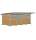 Trennwand 2200 mm H x 3340 mm B, für Growi Weidehütte