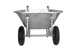 Grossmuldenkarre 2-rädrig, 200 Liter , flache Bauform