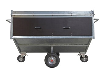 Aufpreis für Frontwand-Klappe, für Großraumkuli 230 cm Breite