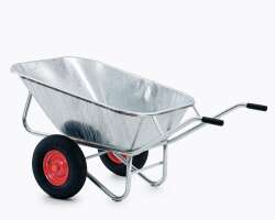 Growi® Großmuldenkarre 200 Liter, mit 2-Rad-Achse