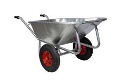 Growi® Großmuldenkarre 200 Liter, mit 2-Rad-Achse