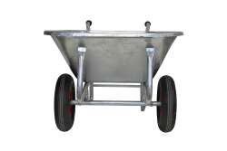 Growi® Großmuldenkarre 200 Liter, mit 2-Rad-Achse