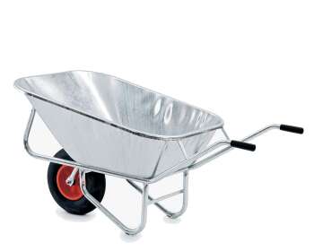 Growi® Großmuldenkarre 200 Liter, mit 1-Rad-Achse