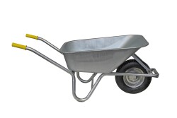 Growi® Compactkarre 100 Liter, mit verzinkter Stahl-Mulde