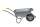 Growi® Compactkarre 100 Liter, mit verzinkter Stahl-Mulde