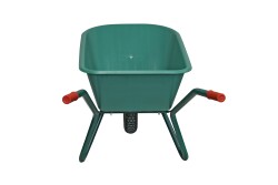 Growi® Compactkarre 100 Liter, mit Kunststoff-Mulde, Farbe:  grün