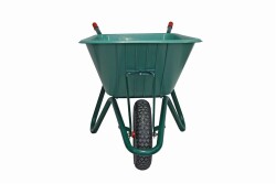 Growi® Compactkarre 100 Liter, mit Kunststoff-Mulde, Farbe:  grün