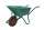 Growi® Compactkarre 100 Liter, mit Kunststoff-Mulde, Farbe:  grün