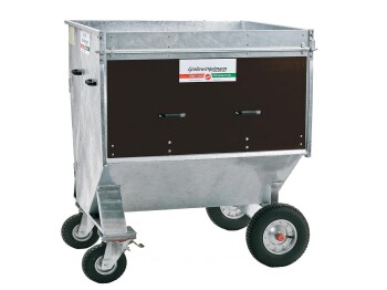 Aufpreis für Frontwand-Klappe, für Großraumkuli 130 cm Breite