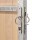 Growi® Stallschiebetor einflügelig, 2000 mm B x 2500 mm H