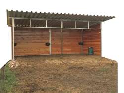 Weideh&uuml;tte 3500 B x 3500 T mm