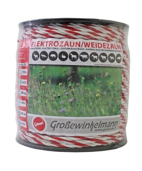 Growi® SuperLine Seil 200 m-Rolle, 6 mm, 6 Alu-Stahl-Leiter