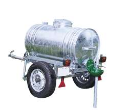 Wasserfa&szlig;-Wagen 400 Liter, mit St&uuml;tzrad und...