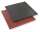 Regupol Stallplatte, 50 mm, 100 x 100 cm, Farben: rot oder schwarz