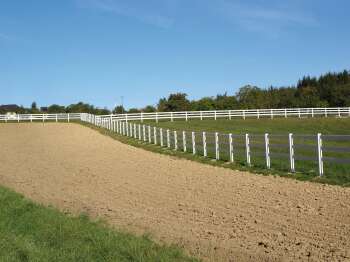 Koppelsystem Ranch 2/3, Zaunprofil 140 x 38 mm, 234 cm lang