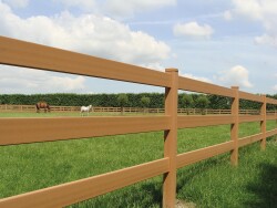 Koppelsystem Ranch C 2/3, Zaunprofil 140 x 38 mm, 250cm lang