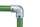 Ellenbogenverbinder 90° - 1" Zoll, Typ Growi Clamp