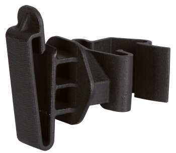 T-Pfosten Breitband-Isolator schwarz, für Band bis 40 mm, 25 Stück im Beutel